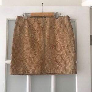 VINTAGE Versace Snake Skin Skirt.